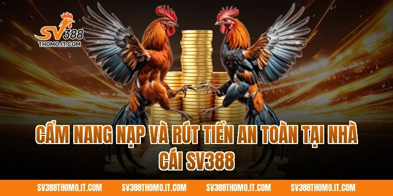 Cẩm nang nạp và rút tiền an toàn tại nhà cái SV388