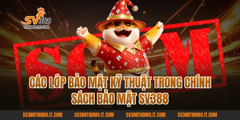 Các lớp bảo mật kỹ thuật trong Chính Sách Bảo Mật SV388