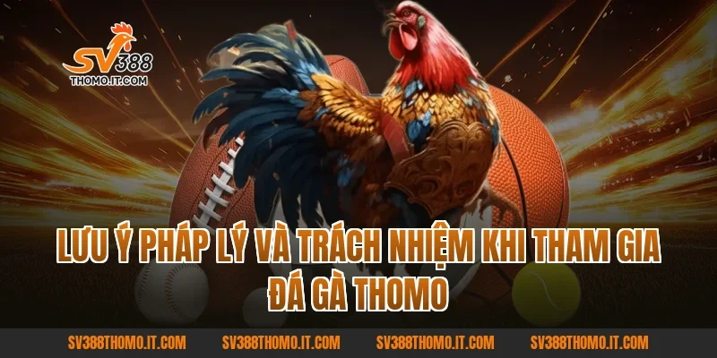 Lưu ý pháp lý và trách nhiệm khi tham gia Đá gà Thomo